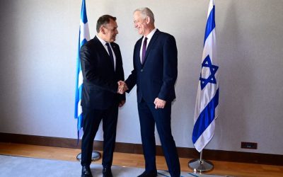 Greece – Israel | Defence Minister Panagiotopoulos meets with Deputy Prime Minister and Defence Minister of Israel Gantz – Signing of Memorandum of Understanding
