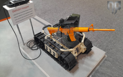 SMARTSHOOTER | Unmanned small arms solutions for land and air at EUROSATORY 2022