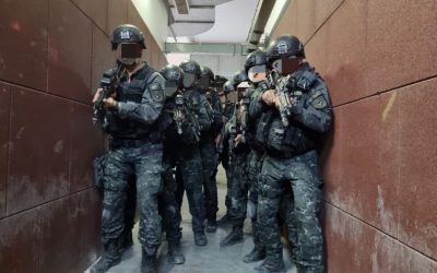 Counter-Terrorism Squad and Special Forces participate in special training in Jordan
