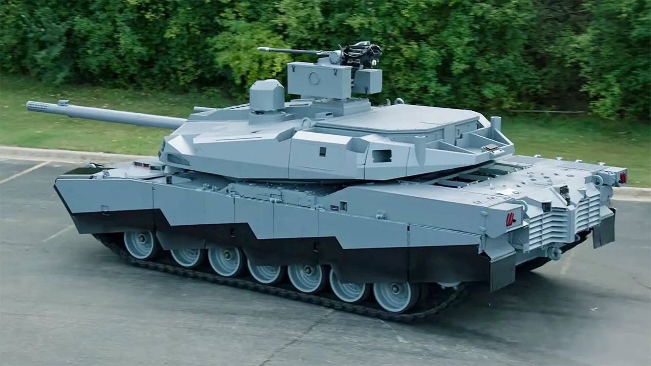 General Dynamics AbramsX Next Generation Main Battle Tank Breaks