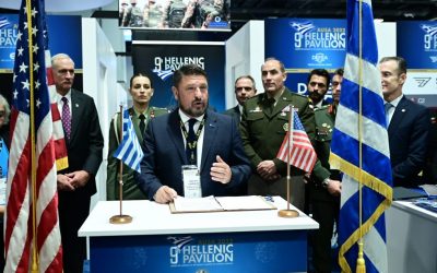 “AUSA 2022” | Ο ΥΦΕΘΑ Νικόλαος Χαρδαλιάς εγκαινίασε το Ελληνικό Περίπτερο στη Διεθνή Έκθεση Αμυντικού Εξοπλισμού στην Ουάσιγκτον