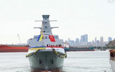 Τουρκία | Καθέλκυση της πρώτης κορβέτας κλάσης Ada για το Ουκρανικό Πολεμικό Ναυτικό