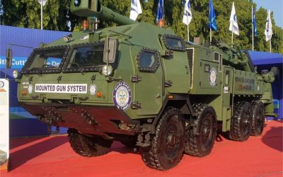 India | Unveils new truck-mounted 155 mm MGS gun system