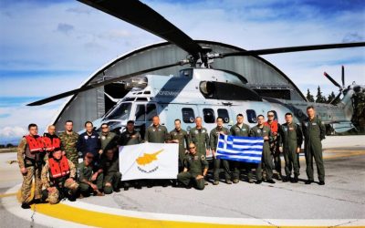 Exercise “AETOS” | Greek and Cyprus Search & Rescue exercise – Rescue of plane passengers between Rhodes and Kastellorizo