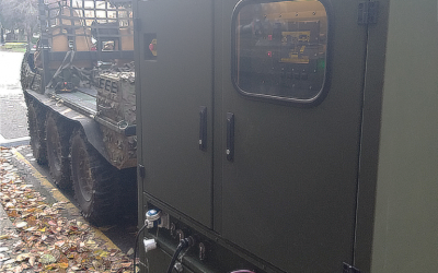 INTRACOM DEFENSE | Participation of HEPS Hybrid power generator in British Army exercise
