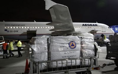 Earthquake in Turkey | Five flights from El. Venizelos send humanitarian aid – Mission with humanitarian aid to Syria as well