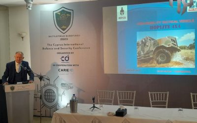EODH | Πρώτη παρουσίαση του ΟΠΛΙΤΗ στην Κύπρο στο συνέδριο BATTLEFIELD ReDEFiNED 2023