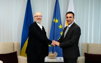 Ο Υπουργός Άμυνας της Ουκρανίας στην Κύπρο – Συμφωνία για συνεκπαιδεύσεις