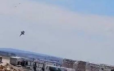 Spain | Breathtaking video of the F-18 fighter jet crash in Zaragoza – VIDEO