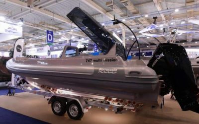 ΑΠΟΚΛΕΙΣΤΙΚΟ | Οπλισμένο Μη Επανδρωμένο Σκάφος Επιφανείας στο περίπτερο της BARRACUDA στην DEFEA 2023