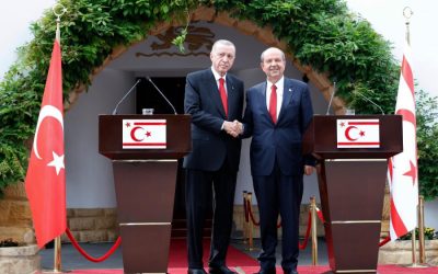 Παράνομη επίσκεψη Ερντογάν στα κατεχόμενα – Επιμένει σε αναγνώριση του ψευδοκράτους