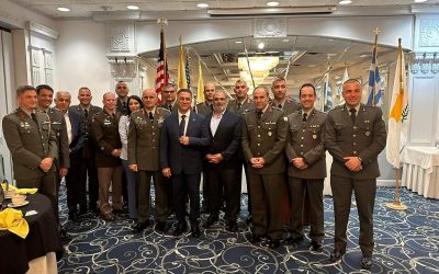 FCAO | Δεξίωση για την ένταξη Εθνικής Φρουράς στο Πρόγραμμα State Partnership – Φωτογραφίες