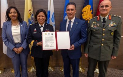 Ο Υπουργός Άμυνας στις ΗΠΑ – Ένταξη της Εθνικής Φρουράς στο SSP με συνεργάτη την Εθνοφρουρά του New Jersey
