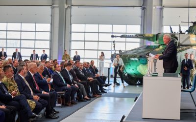 Rheinmetall | Άνοιξε το εργοστάσια οχημάτων Lynx KF41 στην Ουγγαρία – Φωτογραφίες