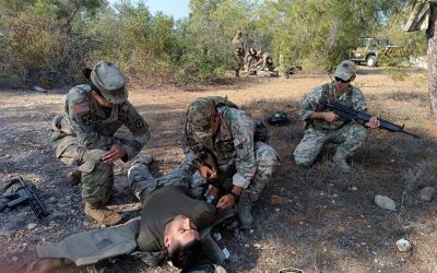 Εθνική Φρουρά | Συνεκπαίδευση με τις ΗΠΑ σε πρώτες βοήθειες μάχης – Φωτογραφίες