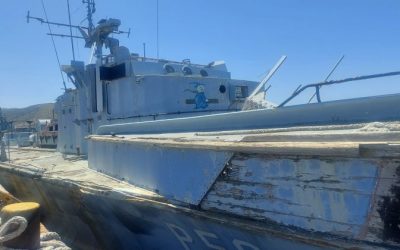 This is the Hellenic Navy’s ship that will be sunk in the Apokoronas Diving Park – Photos