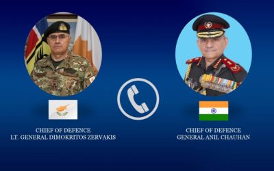 Στρατιωτική συνεργασία Κύπρου και Ινδίας – Συζήτηση για προοπτικές ανάπτυξης
