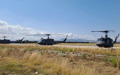 ΓΕΣ | Τα ελικόπτερα στο Αεροδρόμιο του Στεφανοβικείου Βόλου είναι ασφαλή