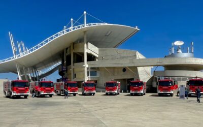 Fire Service | Delivery of 9 new 4×4 vehicles