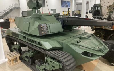 Rheinmetall | Παρουσίασε ρομποτικό όχημα μάχης με πύργο Skyranger 30, για την αντιμετώπιση UAS