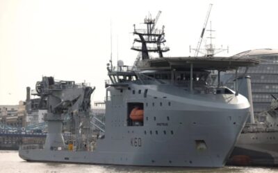 UK | RFA Proteus underwater surveillance ship enters service
