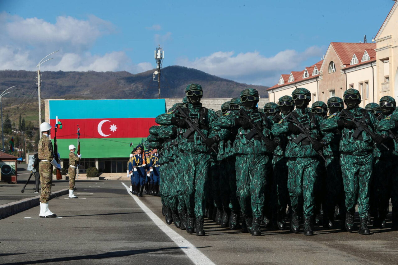 Azerbaijan | Military parade in the capital of Nagorno-Karabakh - Photos