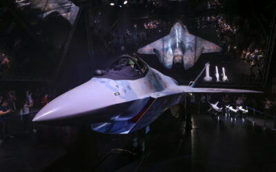 Dubai Air Show | Presentation of Russian stealth fighter Su-75 Checkmate