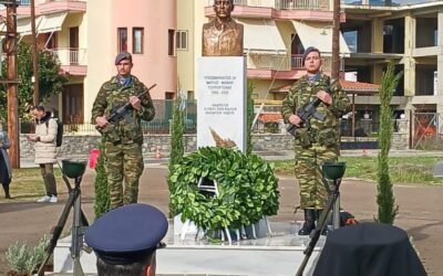 Ministry of Defence | Bust of Flying Officer Marios-Michael Touroutsikas unveiled