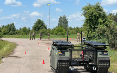 Ουκρανία | Η χρήση του μη επανδρωμένου οχήματος THeMIS στο πεδίο της μάχης