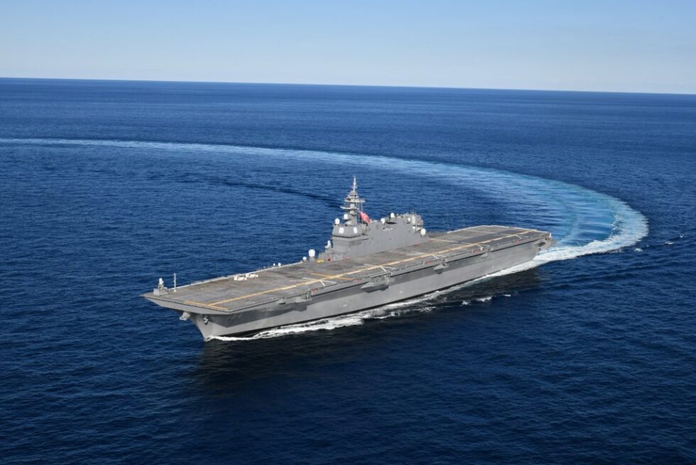 Japan | Aircraft carrier enters service for the first time since World ...