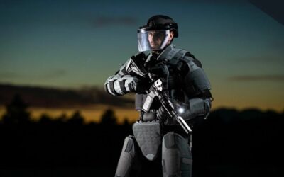 Mehler Protection | Unveils ExoM Up-Armoured Exoskeleton