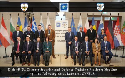 EDA | The EU Climate Security and Defence Training Platform meeting in Cyprus