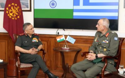 Chief of Hellenic Armed Forces in India – Military Cooperation Program signed for the first time