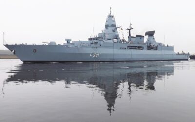 Operation “ASPIDES” | German frigate Hessen equipped with missiles and ammunition – VIDEO