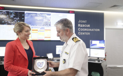 Η Υπουργός Εξωτερικών του Καναδά στο Κέντρο Συντονισμού Έρευνας και Διάσωσης στη Λάρνακα