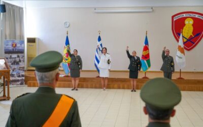 ΣΣΑΣ | Αποφοίτησαν τέσσερις νέοι αξιωματικοί – Ένας από την Κύπρο – Φωτογραφίες