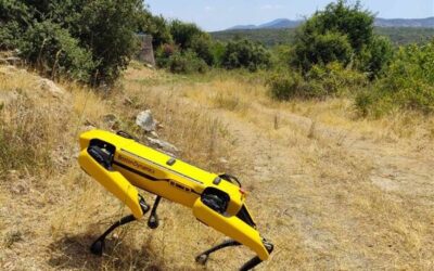 Kavala | Robot-dog and drone protect the forest of Limnia