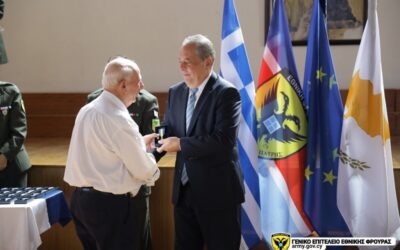 Κύπρος | Απονομή Αναμνηστικού Μεταλλίου Πολέμου στους πολεμιστές του 1974 – Πολέμησαν για τις αξίες του Ελληνισμού