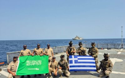 Συνεκπαίδευση Φρεγάτας ΨΑΡΑ με Κορβέτα της Σαουδικής Αραβίας – Φωτογραφίες