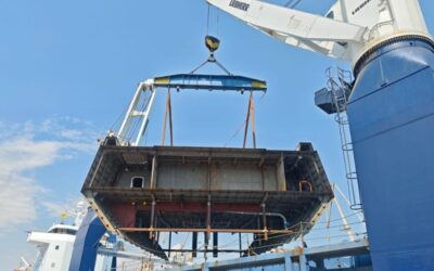 Ναυπηγεία Σαλαμίνας | Παράδοση νέων blocks για την τρίτη φρεγάτα FDI