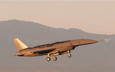 USAF | “Maiden Flight” of the YFQ-44A Unmanned Combat Aircraft
