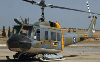 Αναγκαστική προσγείωση για ελικόπτερο AB-205 της Πολεμικής Αεροπορίας